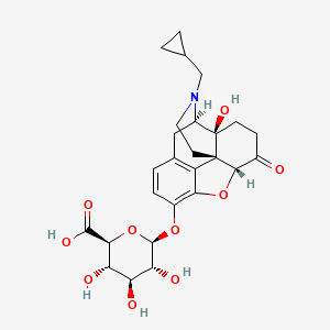 molecular formula C26H31NO10 B1512315 纳曲酮-3-葡萄糖醛酸苷 CAS No. 76630-71-2