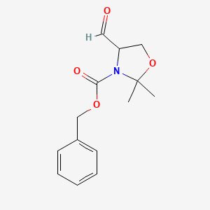 (S)-Benzyl 4-formyl-2,2-dimethyloxazolidine-3-carboxylate