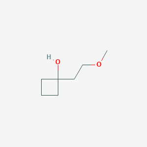 1-(2-Methoxyethyl)cyclobutan-1-ol