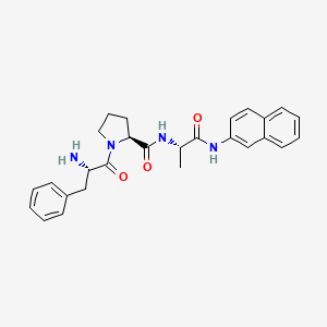 molecular formula C27H30N4O3 B1512326 H-Phe-Pro-Ala-|ANA 