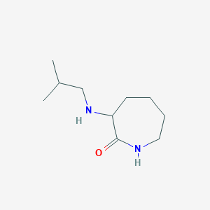 3-(2-Methylpropylamino)azepan-2-one