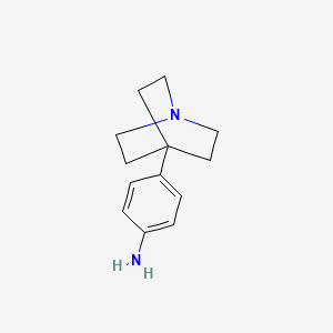 4-(1-Aza-bicyclo[2.2.2]oct-4-yl)-phenylamine