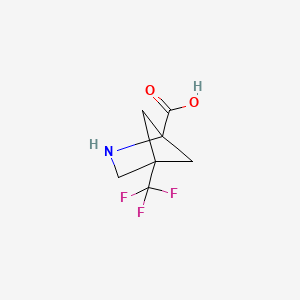 4-(Trifluoromethyl)-2-azabicyclo[2.1.1]hexane-1-carboxylic acid