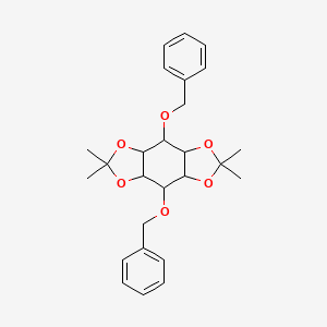 DL-1,2,4,5-bis-o-(1-Methylethylidene)-3,6-bis-o-(phenylmethyl)-myo-inositol