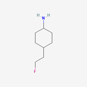 4-(2-Fluoroethyl)cyclohexanamine