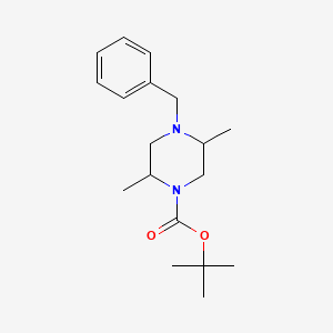 (2R,5S)-tert-butyl 4-benzyl-2,5-dimethylpiperazine-1-carboxylate