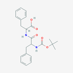 molecular formula C23H28N2O5 B15123473 Boc-D-Phe-Phe-OH 