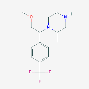 (S)-1-[(R)-2-Methoxy-1-(4-trifluoromethyl-phenyl)-ethyl]-2-methyl-piperazine