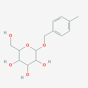 (4-Methylphenyl)methyl beta-D-glucopyranoside