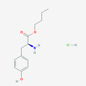 molecular formula C13H20ClNO3 B1512364 L-Tyrosine butyl ester hydrochloride 