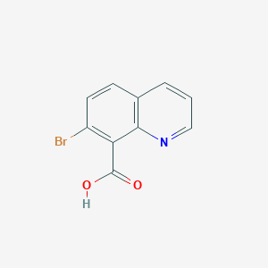 molecular formula C10H6BrNO2 B1512372 7-溴喹啉-8-羧酸 CAS No. 1426144-84-4