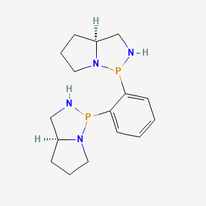 molecular formula C16H24N4P2 B1512392 (-)-Esphos ligand 
