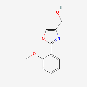 [2-(2-Methoxy-phenyl)-oxazol-4-YL]-methanol
