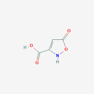 molecular formula C4H3NO4 B1512408 5-羟基异恶唑-3-羧酸 CAS No. 933726-73-9