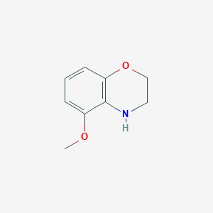 molecular formula C9H11NO2 B1512409 5-甲氧基-3,4-二氢-2H-苯并[b][1,4]噁嗪 CAS No. 1058704-69-0