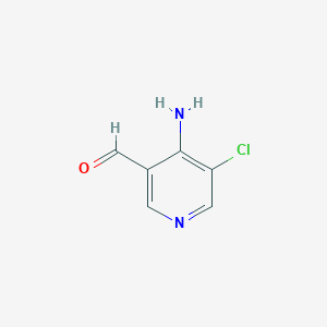 molecular formula C6H5ClN2O B1512425 4-Amino-5-chloronicotinaldehyde CAS No. 1289175-56-9