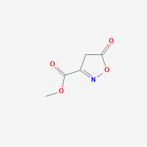 molecular formula C5H5NO4 B1512435 Methyl 5-oxo-4,5-dihydroisoxazole-3-carboxylate CAS No. 882530-43-0