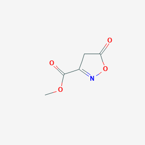 molecular formula C5H5NO4 B1512435 甲基5-氧代-4,5-二氢异噁唑-3-羧酸酯 CAS No. 882530-43-0