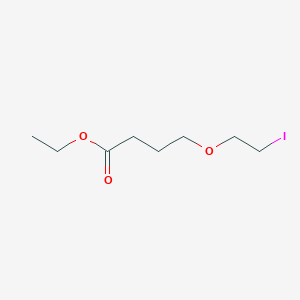 molecular formula C8H15IO3 B1512453 Ethyl 4-(2-iodoethoxy)butanoate 