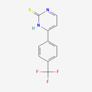 2-Mercapto-4-(4-trifluoromethylphenyl)pyrimidine