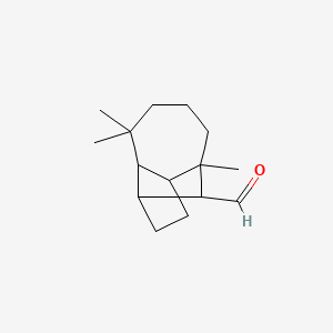 Decahydro-4,8,8-trimethyl-1,4-methanoazulene-9-carbaldehyde