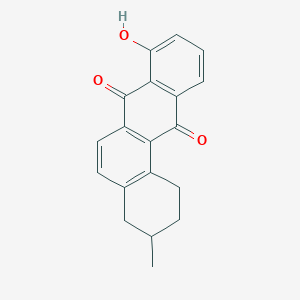 8-Hydroxy-3-methyl-1,2,3,4-tetrahydrobenzo[a]anthracene-7,12-dione