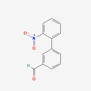 molecular formula C13H9NO3 B15124693 2'-Nitro-[1,1'-biphenyl]-3-carbaldehyde 