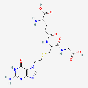 S-[2-(N7-guanyl)ethyl]GSH