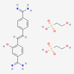 2-Hydroxystilbamidine diisethionate