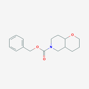 6-Cbz-octahydro-2H-pyrano[3,2-c]pyridine