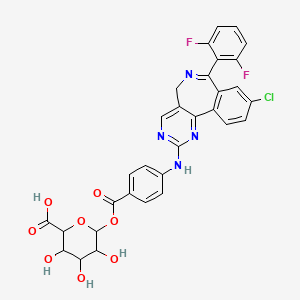 Mln 8054 O-beta-D-glucuronide