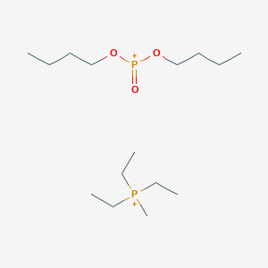 Methyltriethylphosphonium dibutyl phosphonate