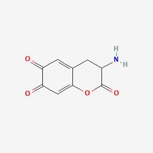 3-Amino-3,4-dihydrochromene-2,6,7-trione