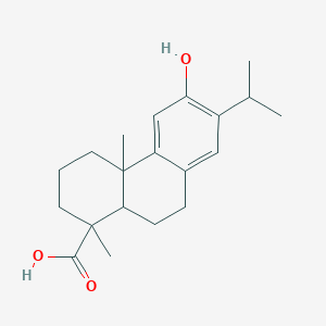 6-Hydroxy-1,4a-dimethyl-7-propan-2-yl-2,3,4,9,10,10a-hexahydrophenanthrene-1-carboxylic acid