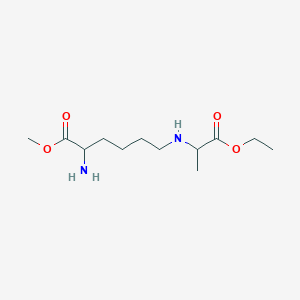 Methyl 2-amino-6-[(1-ethoxy-1-oxopropan-2-yl)amino]hexanoate