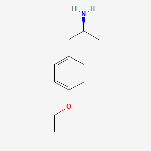 molecular formula C11H17NO B15125275 (2S)-1-(4-ethoxyphenyl)propan-2-amine 