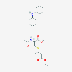 N-Acetyl-S-(2-ethoxycarbonylethyl-1-methyl)-L-cysteine, Dicyclohexylammonium Salt