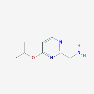 molecular formula C8H13N3O B1512541 (4-Isopropoxypyrimidin-2-YL)methanamine 