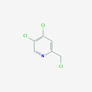 molecular formula C6H4Cl3N B1512547 4,5-Dichloro-2-(chloromethyl)pyridine 