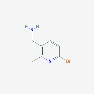 (6-Bromo-2-methylpyridin-3-YL)methanamine