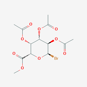 molecular formula C13H17BrO9 B151256 乙酰溴-α-D-葡萄糖醛酸甲酯 CAS No. 21085-72-3