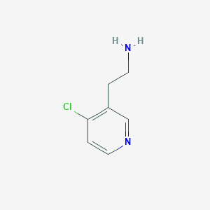 molecular formula C7H9ClN2 B1512594 2-(4-Chloropyridin-3-YL)ethanamine 
