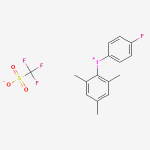 (4-Fluorophenyl)(mesityl)iodonium trifluoromethanesulfonate