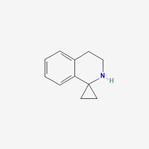 molecular formula C11H13N B1512596 3',4'-Dihydro-2'H-spiro[cyclopropane-1,1'-isoquinoline] 
