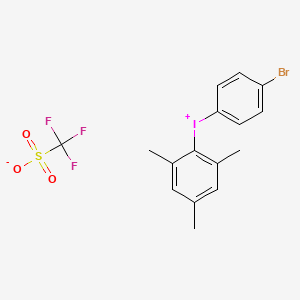 (4-Bromophenyl)(mesityl)iodonium trifluoromethanesulfonate