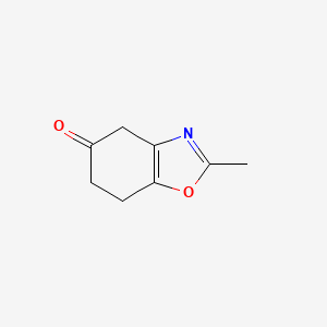 molecular formula C8H9NO2 B1512610 2-Methyl-6,7-dihydrobenzo[D]oxazol-5(4H)-one 