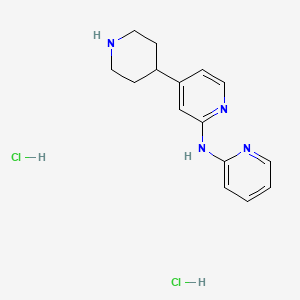 4-(piperidin-4-yl)-N-(pyridin-2-yl)pyridin-2-amine dihydrochloride