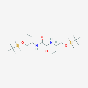 N,N'-bis[1-[tert-butyl(dimethyl)silyl]oxybutan-2-yl]oxamide