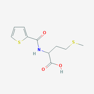 4-Methylsulfanyl-2-(thiophene-2-carbonylamino)butanoic acid