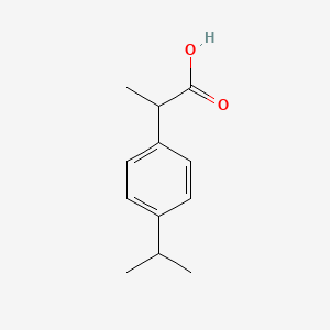 molecular formula C12H16O2 B15126327 2-(4-Isopropylphenyl)propanoic acid 